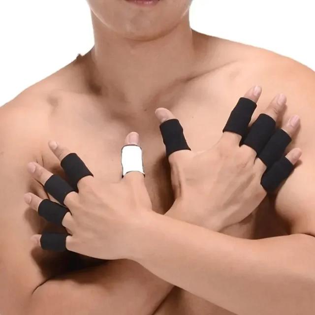 Protetor de Dedo Elástico para Artrite - 10 Peças