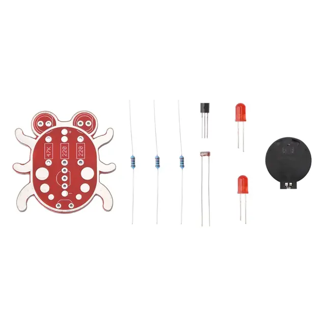 Kit DIY Weevil Eye para Iniciantes: Aprenda a Soldar com este Presente Handmade Ideal para Experimentos de Estudantes e Atividades Pai-Filho neste Natal