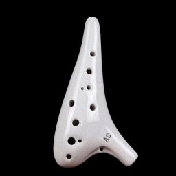 Cerâmica Ocarina Instrumento Musical, 12 Buracos, Alto Tone, C Legend, Profissional Instrumentos Musicais Acessório - Image 2