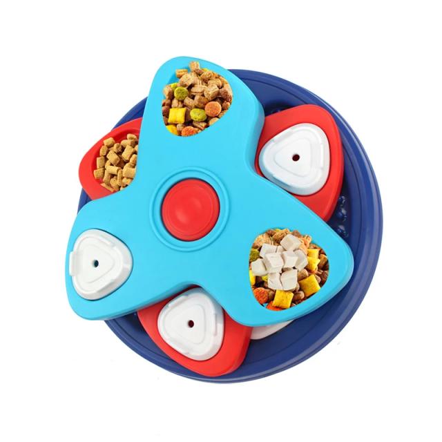 Enigma Interativo: Brinquedo Enriquecedor para Cães com Treinamento de IQ e Alimentação Lenta em 3 Camadas