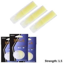 Resina Saxofone Reeds, Eb Saxofone Alto, Sax Acessórios, Não-tóxico, 3pcs por conjunto - Image 3