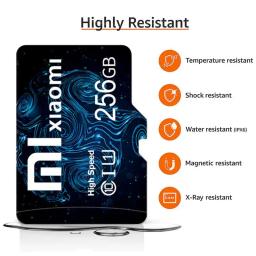 Mijia-Xiaomi Cartão SD de Alta Velocidade, 1TB, Cartão de Memória 2TB, 128GB, 256GB, 512GB, Armazenamento Micro TF, Laptop, Computador, Original - Image 3