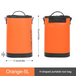 High-Altitude Operação Ferramenta Bag, Equipamento de Escalada Resistente ao Desgaste, Equipamento Bag, Cordão, Bolso Interno, Bolsa Multiuso, 5L - Image 6