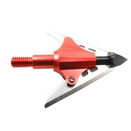 Spring Slide Blade Broadheads para Caça, Mecânico Compatível com Besta e Arco Composto, 2 Mola, 6 Pcs - Image 2