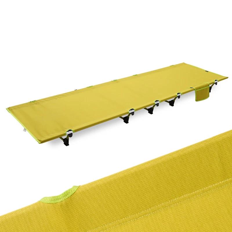 Barraca de acampamento cama portátil escritório única cama acampamento berço 187x60x13.5cm - Image 1