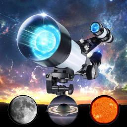 F30070 Telescópio Astronômico Profissional, Spyglass Binóculos, Grande Objetivo, Bak4 Prism, Stargazing Observação de Pássaros - Image 2