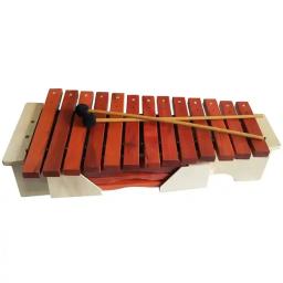 Glockenspiel Xilofone Infantil, Instrumento de Percussão Montessori, Baixo, 13 Tons - Image 2