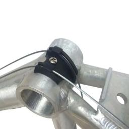 1/2/10 pçs guia de cabo de freio de engrenagem de bicicleta shifter com parafuso para quadro de bicicleta sob suporte inferior caixa de cabo anti-desgaste - Image 4