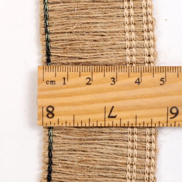 Corda de Juta Vintage com Borlas para Artesanato e Decoração de Festas e Casamentos
