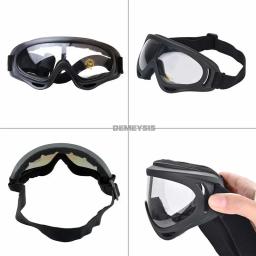 Airsoft máscara com aço malha proteção, tiro tático, meia face, caça ao ar livre, paintball - Image 6