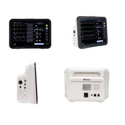 Monitor de 6 parâmetros de uso humano/vet, tela fina de 12 polegadas, ecg/nibp/pr/spo2/resp/temperatura, monitor de pacientes, monitor de sinais vitais - Image 5