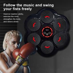 Smart Music Boxing Machine para Adultos e Crianças, Sports Fitness Trainer, Treinamento de Boxe, Wall Target, Home Exercício Response - Image 3