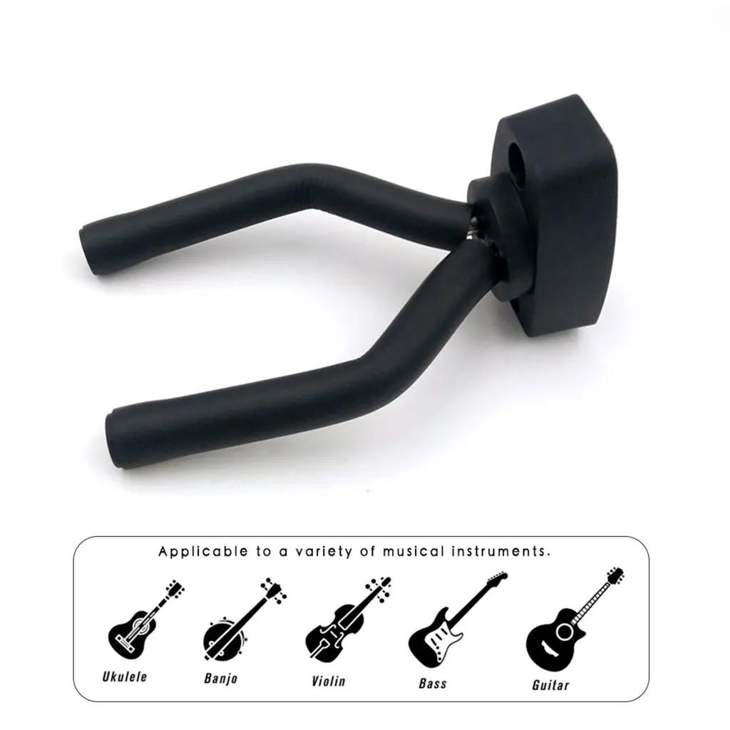 Suporte de parede para guitarra acústica, ganchos de parede, peças e acessórios, instrumento doméstico, display LED, luz - Image 1
