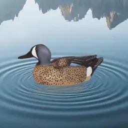 1 peça qualidade pe 3d realista flutuante pato chamariz caça tiro pato mallard decoya chamariz jardim fazenda espantalho - Image 2