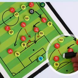 Portátil Futebol Tática Board, Competição De Treino De Futebol, Prancheta Treinador, Resistente Ao Desgaste, Reutilizável, Foot Ball Estratégia - Image 3