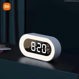 Xiaomi-Mijia Música LED Despertador Digital, Relógios Desktop Design, Home Voice Control, Luz Noturna, Decoração de Mesa, Presente Infantil - Image 1