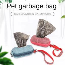 Portátil Dog Poop Bag, limpeza do lixo, Acessórios de distribuição, Lixo Usado, Limpar Bins Dispenser, Dog Stool, Pet Supplies, 24.8g - Image 3