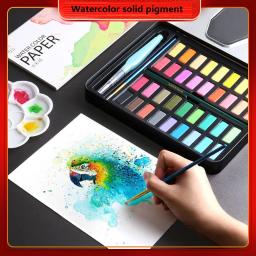 Artista Aquarela Paint Set, cores sortidas profissionais, suprimentos de arte, grande kit de viagem para iniciantes artistas adultos e crianças - Image 1