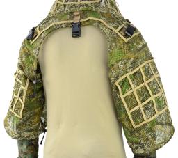 ROCOTACTICAL-Respirável Sniper Ghillie Suit, Woodland Mesh, Nylon, Fundação para a Caça, Airsoft Wargame, Viper Hood - Image 6