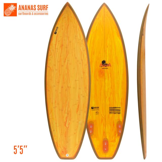 Prancha de Surf Ananas Surf Agama Shortboard para Ondas Urbanas