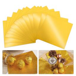 Papel De Embrulho Quadrado De Doces, Alumínio Tin Foil Wrappers, Açúcar Wraps, 100 Pcs - Image 2