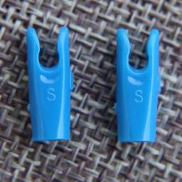 50 peças nocks de pino de seta tamanho l e tamanho s para id6.2mm id4.2mm eixo de flecha de carbono acessório de tiro com arco diy - Image 6