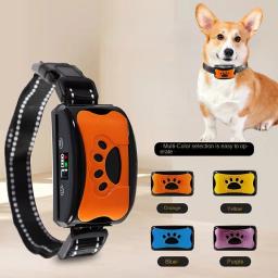 Pet Dog Dispositivo Anti Latido Cães Elétricos Treinamento Coleira de Cachorro Usb Chargeable Parar Barking Vibração Anti Bark Devices - Image 1