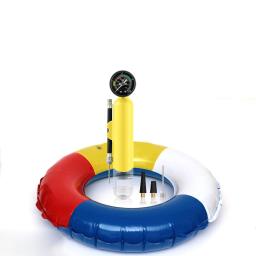 Portátil leve mão bomba de ar com manômetro, prático bola bomba, basquetebol, ioga, voleibol, futebol, futebol - Image 6