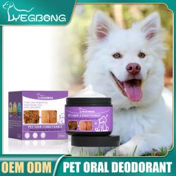 Creme hidratante macio para cães e gatos, removedor suave de óleo e nódulo para cães, produtos para animais, hidratante e cabelo matificado, 50ml - Image 2