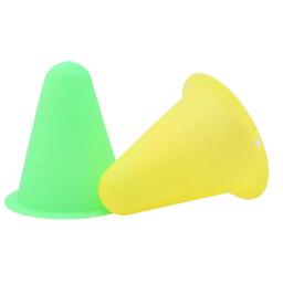 10 pçs/set skate marcador de treinamento estrada cones rolo futebol rugby formação torre macia patinação obstáculo rolo de skate pilha - Image 2
