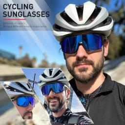 Scvcn ciclismo óculos para homens e mulheres, óculos esportivos fotocromáticos, bicicleta de vidro, bicicleta MTB, equitação, óculos de pesca, UV400, novo - Image 3