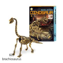 Montar Ossos De Dinossauro, Esqueleto Triceratops, Construção De Fóssil, Mammuthus Montado, Modelo Tyrannosaurus Rex, Artesanato Decoração - Image 4