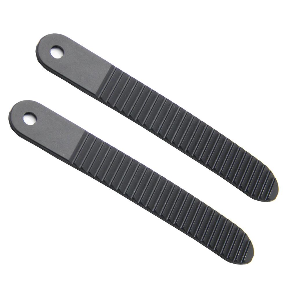 1 par 170mm snowboard ligação toe catraca escada correias de plástico preto snowboard acessórios de esqui ao ar livre - Image 1