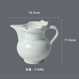 Moldes de gesso para cerâmica artesanal, Argila cerâmica chá chinês, Teacup Making, formando ferramentas auxiliares, Teacup Set, 210 ml - Image 6