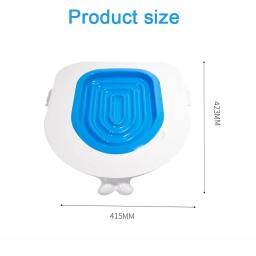 Caixa De Limpeza De Plástico Para Treinamento De Animais De Estimação, Kit De Gato, Treinador De Lixo, Bandeja De Banheiro - Image 3