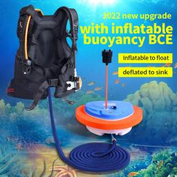 Atualizado mergulho equipamento respiratório subaquático snorkel suporte mais profundo a 14 metros de mergulho ventilador móvel - Image 3