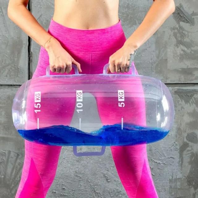 Halter de Água Inflável Fitness - Ajustável 5-15kg