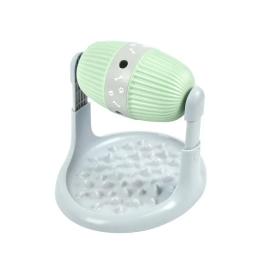 Alimentador para animais de estimação divertido brinquedo para cães tambor bola de vazamento gato tigela de comida lenta dieta saudável altura ajustável durável multifuncional suprimentos para animais de estimação - Image 6