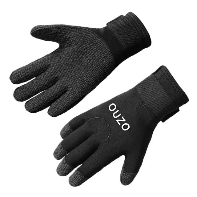 Luvas de Mergulho em Kevlar 5mm: Proteção e Conforto Térmico para Caça e Aventura Subaquática