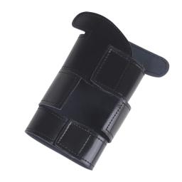 PU couro manga protetora para trompete, válvula guarda, protetor para trompete, preto - Image 1