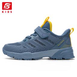 Baasploa crianças tênis de corrida leve esporte sapatos antiderrapantes malha respirável crianças andando tenis sapatos para meninos - Image 2
