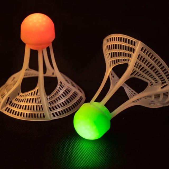 Peteca de Badminton Luminosa LED - Jogo Noturno Aprimorado