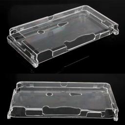 Crystal Clear Hard Skin Case para Nintendo, proteção para Nintendo 3DS, N3DS Console, durável, poli carbonato, plástico, Cut-Out Design - Image 3