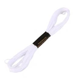 Linha Bordada Ponto Cruz, Artesanato Caseiro DIY, Acessórios De Costura, 12 Branco e 12 Fio Bordado Preto - Image 5