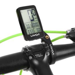 Lixada-USB recarregável sem fio bicicleta ciclismo computador, velocímetro bicicleta, odômetro com computador Mount Holder - Image 1
