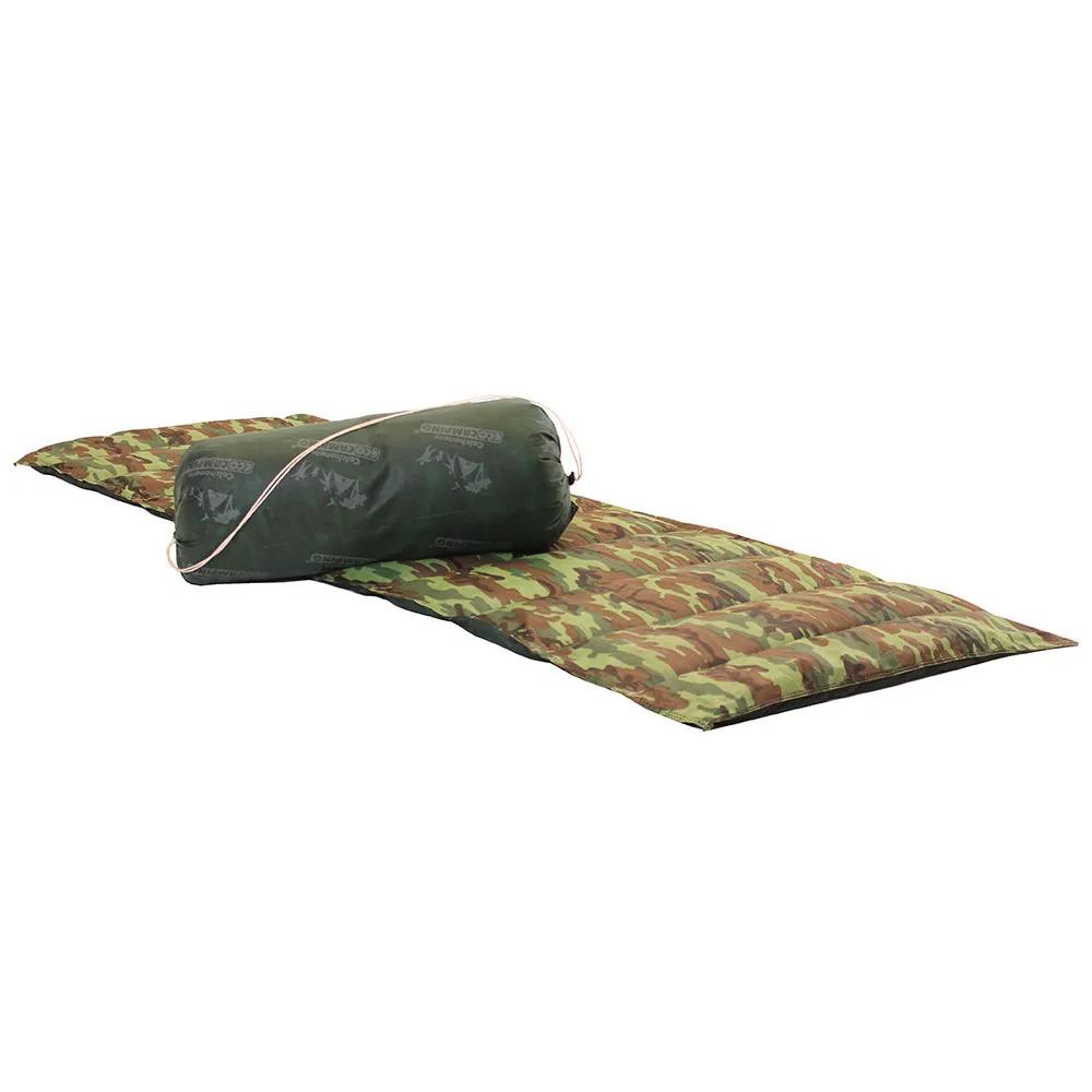 Colchonete Camping Camuflado Solteiro EcoCamping - Image 1