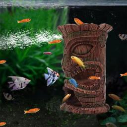 Decorações De Tanque De Peixes De Estilo Europeu, Acessórios De Aquário, Decorações De Casa, Ilha De Páscoa, Design De Resina Cabeça - Image 5