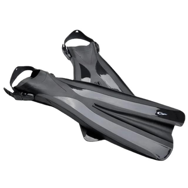Nadadeiras Profissionais Longas para Mergulho e Snorkeling com Ajuste Confortável e Flexível para Adultos