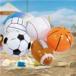 Bola inflável para futebol, rugby, futebol, rugby, basquete, piscina, brinquedo infantil, esportes de verão, presente - Image 1