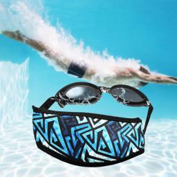 Mergulho e Snorkel Máscara Strap com Bordas Costuradas Impermeáveis Acessórios Esportivos Medida 7.9x3.5 polegadas Durable Scuba Mask Strap - Image 4